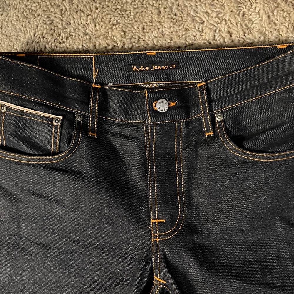 Nudie Jeans Men's Dark blue/black Straight Jeans